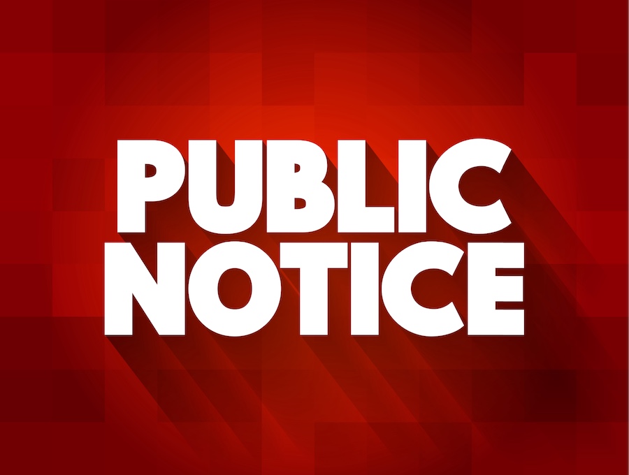 Public Notices
