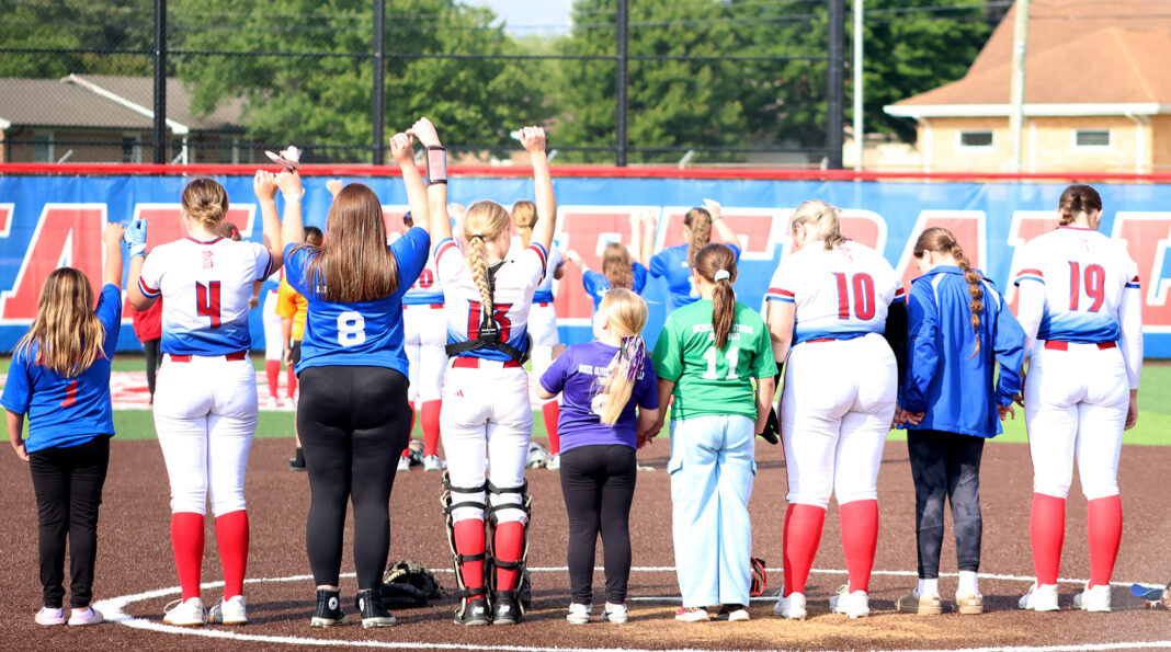 Martinsville softball seniors shine on their night