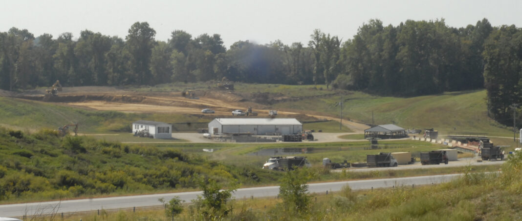 What’s the big pile of dirt at Eagle Valley?