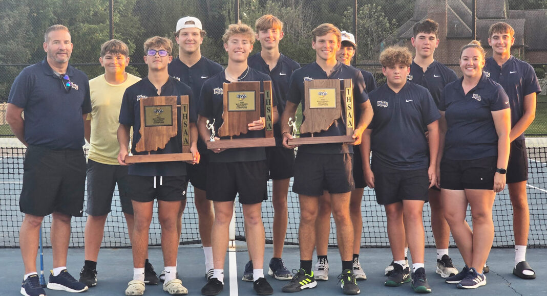 Three-peat for Mooresville boys tennis
