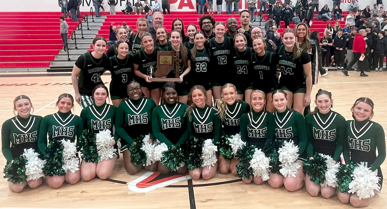 Monrovia girls cruise to sectional championship