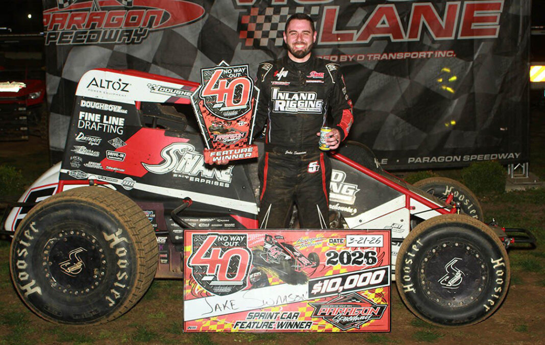 California driver wins Paragon opener