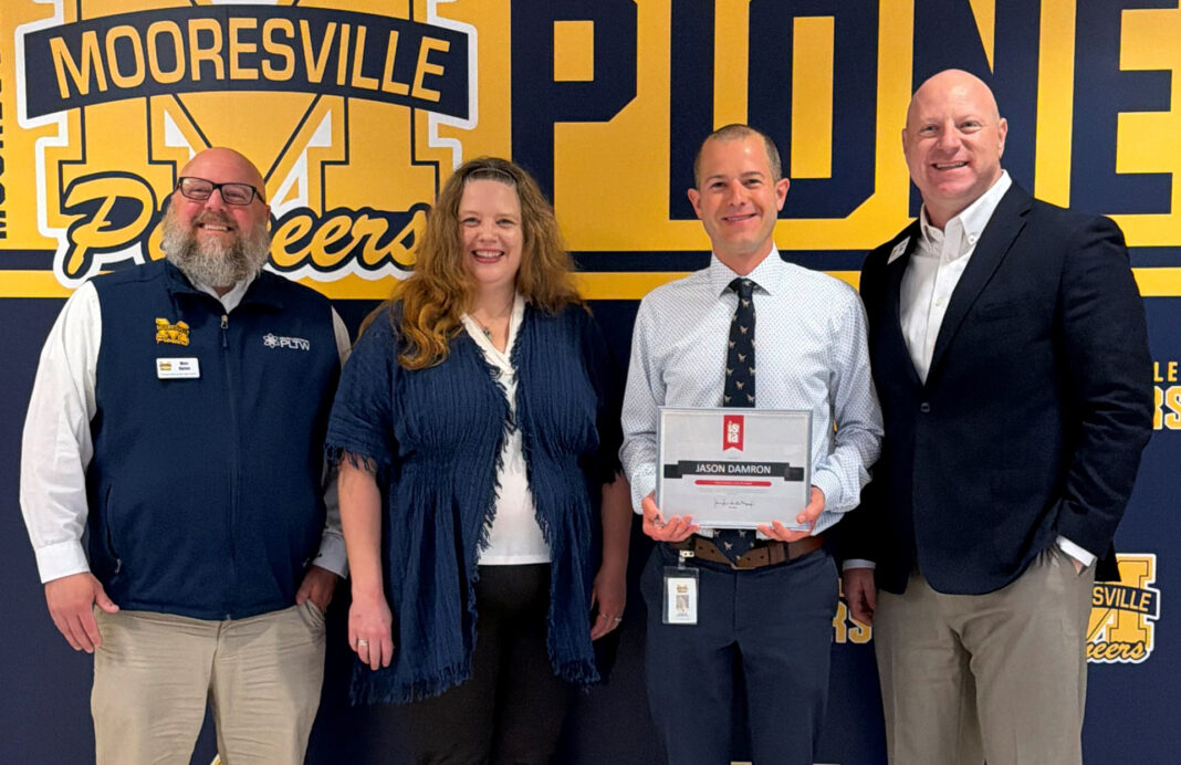 Mooresville choir teacher is educator of the year