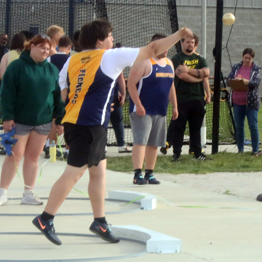 Mooresville’s Montgomery sets school discus standard