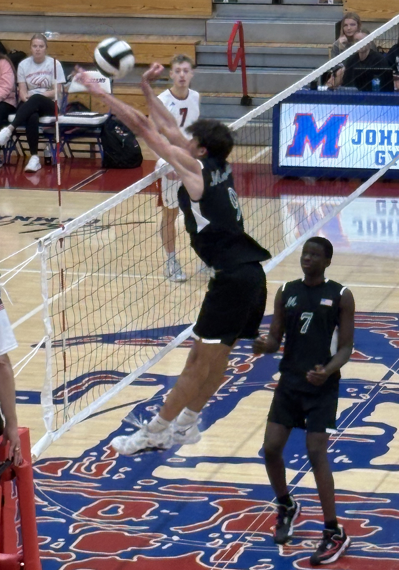 Monrovia volleyballers top host Martinsville