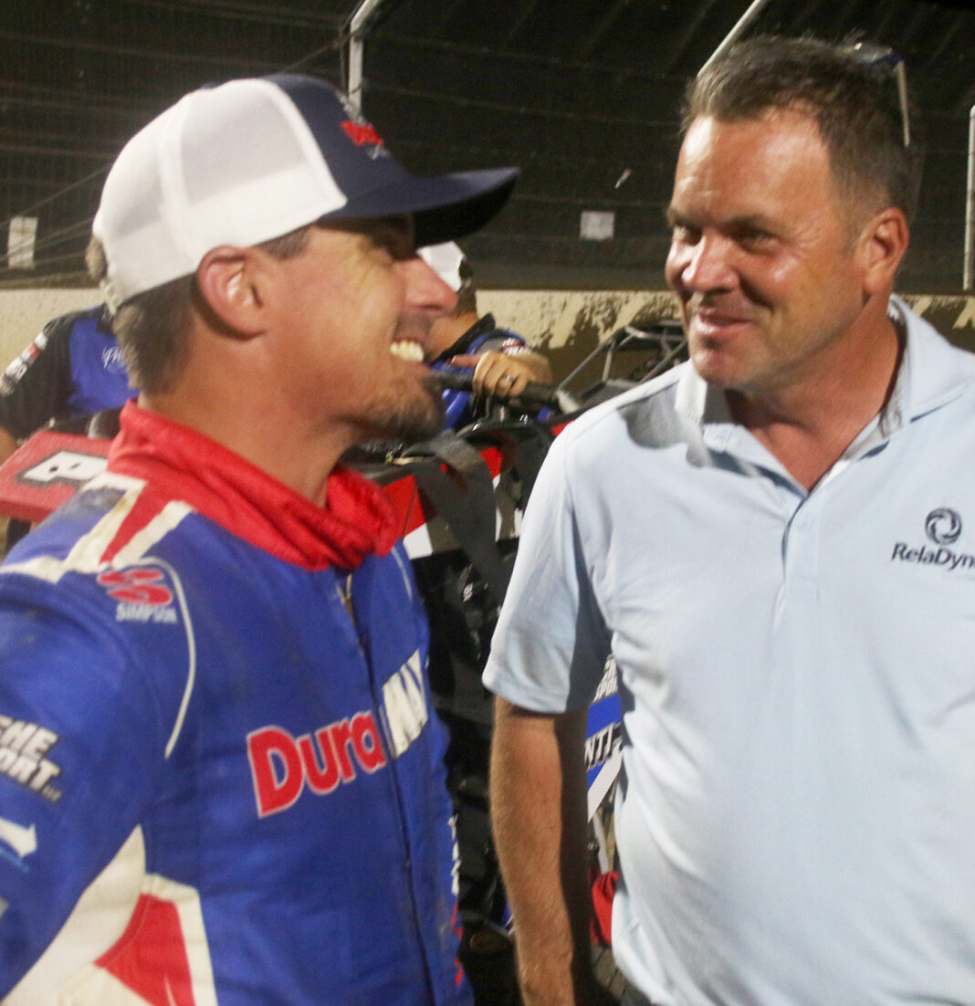 Peck hits IMS