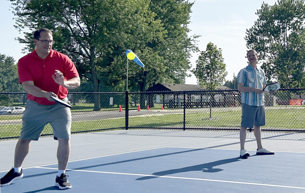 Pickleball courts open at Pioneer Park