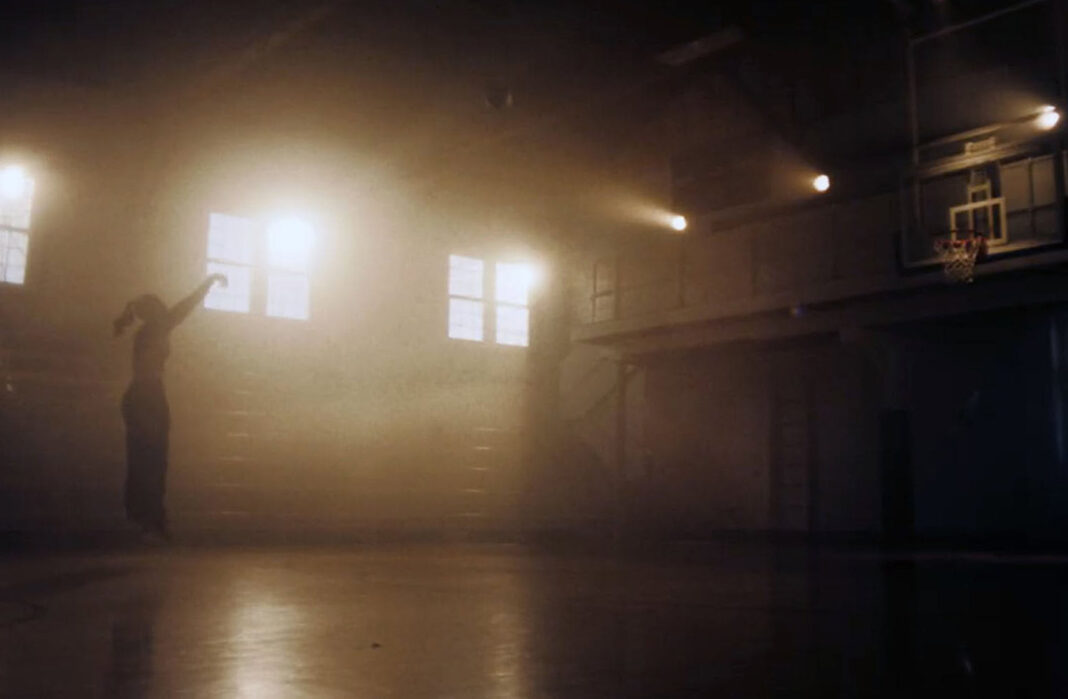 Caitlin Clark shoots new Wilson ad in historic Newby Gym
