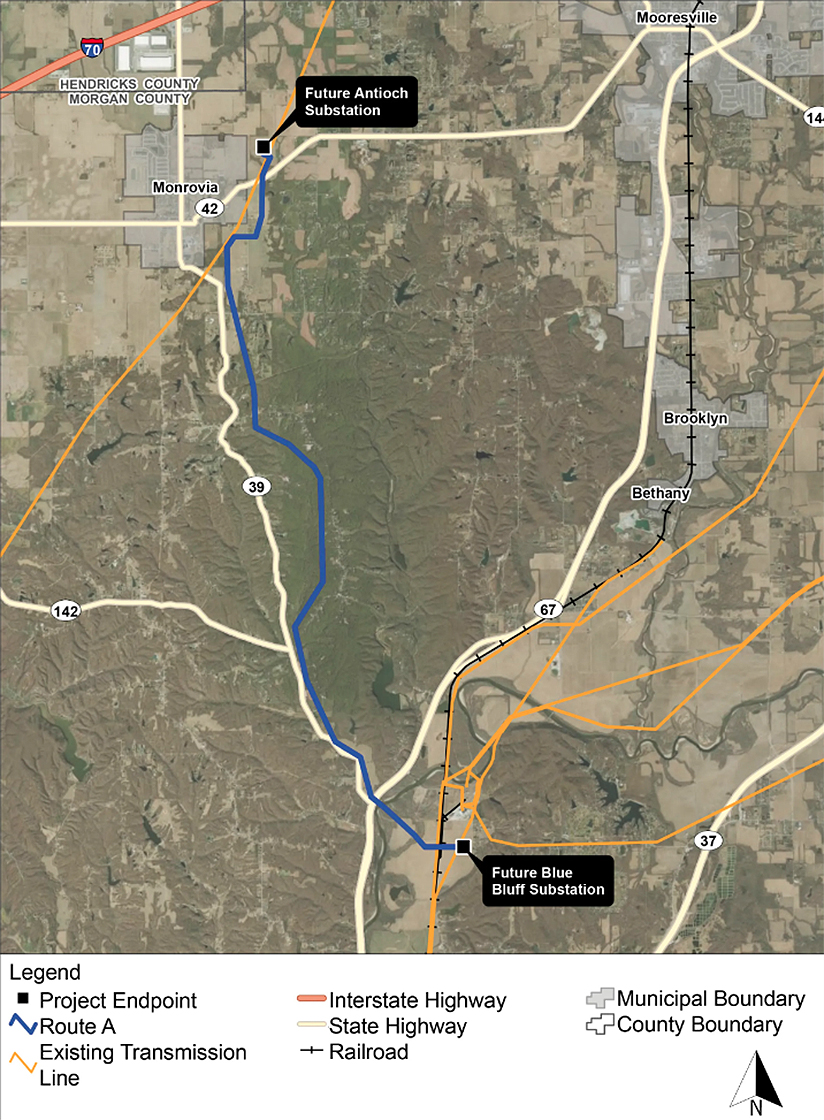 AES announces final decision on powerline route