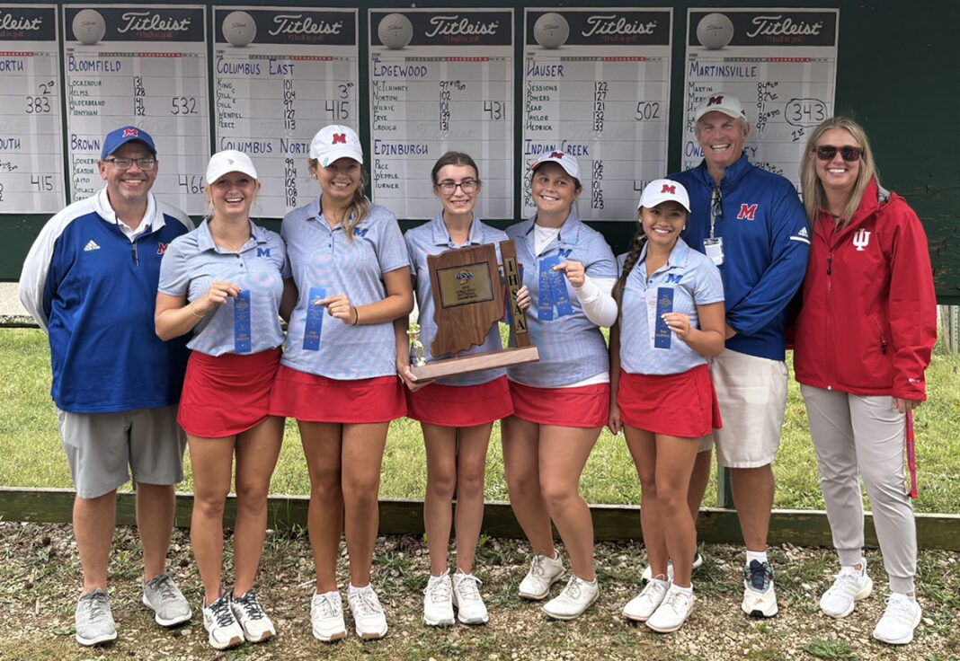 Lady Artesian golfers dominate at Bloomington sectional